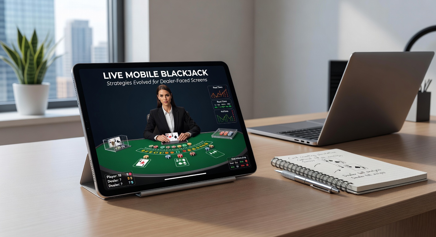 Mobile blackjack strategy chart adapted for small screens with highlighted hit/stand zones and dealer upcards