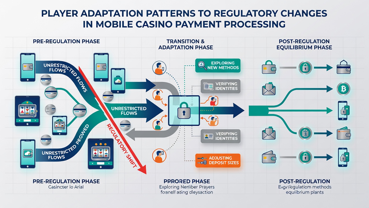 Analytics dashboard displaying regional changes in mobile casino deposit methods during 2026