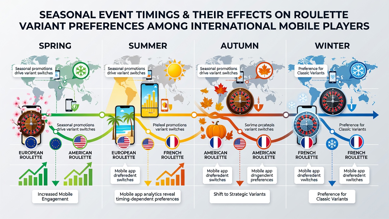 Analytics dashboard displaying roulette variant engagement spikes during global seasonal events